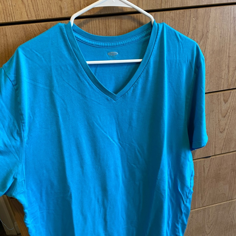 blue tee